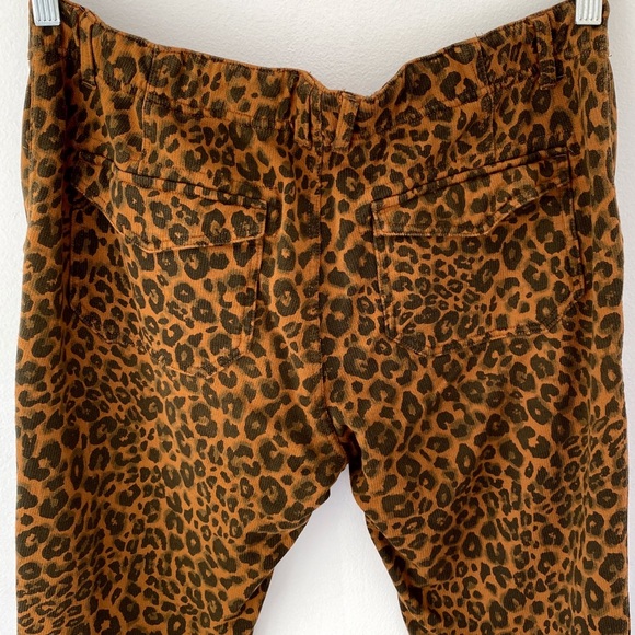 Sanctuary x Anthropologie Leopard Print Joggers MP - Picture 9 of 11